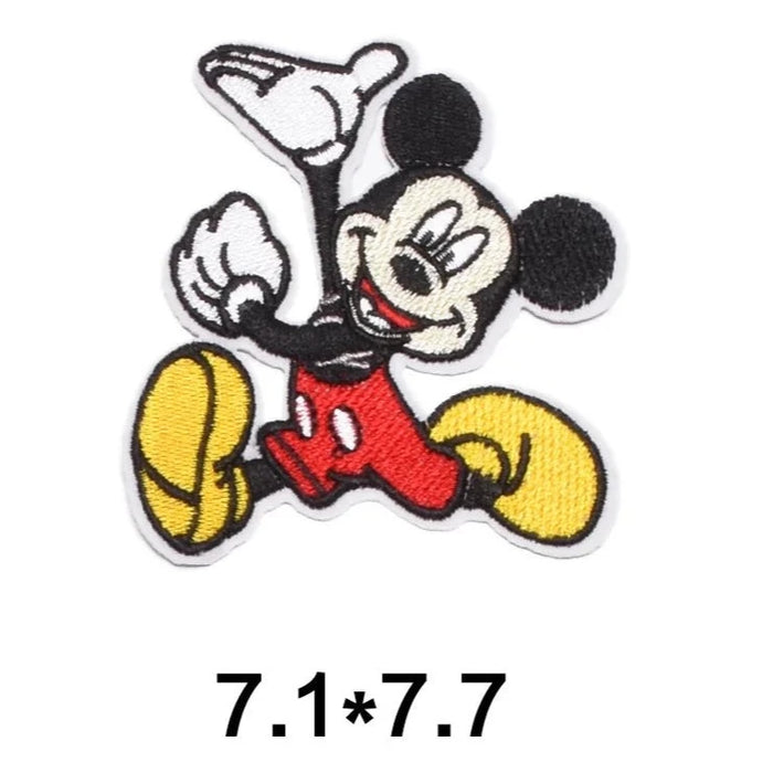 Mickey Mouse 'Dancing | 1.0' Embroidered Patch