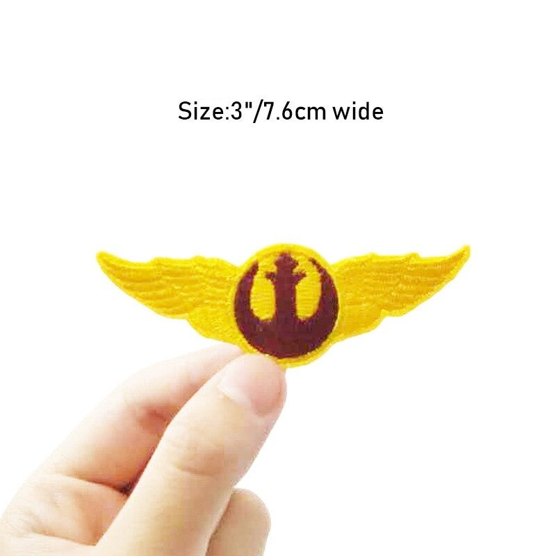 Empire and Rebellion 'Rebel Alliance | Pilot Wings' Embroidered Patch