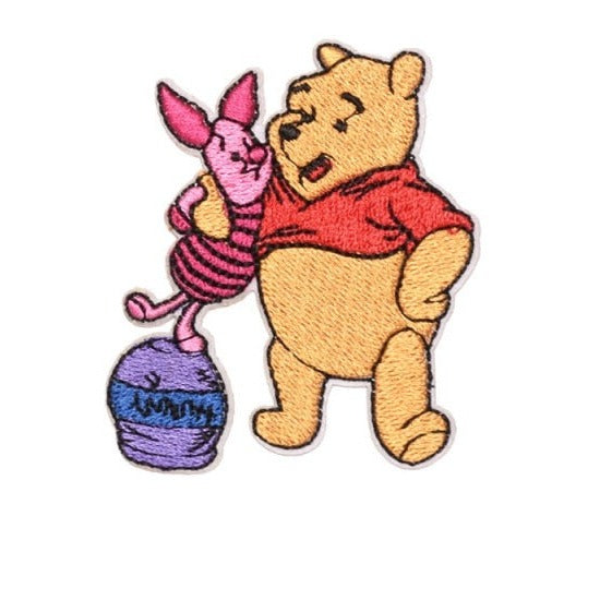 Christopher Robin 'Pooh & Piglet | Best Buddies' Embroidered Patch