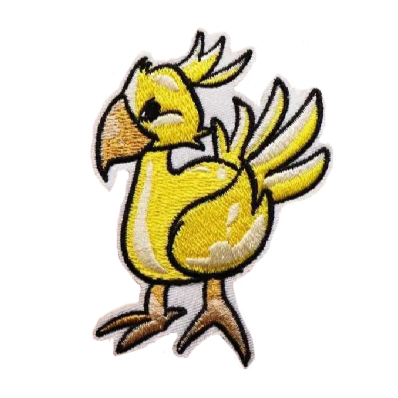 Final Fantasy 'Chocobo' Embroidered Patch