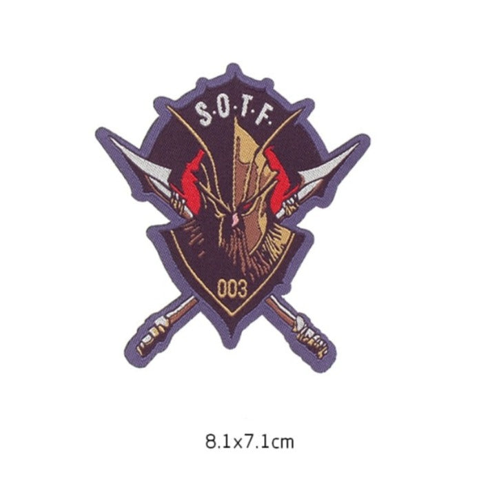Sentinel Patch Caf Call of Duty 'Task Force Sentinel' Embroidered Velcro Patch — Little ...