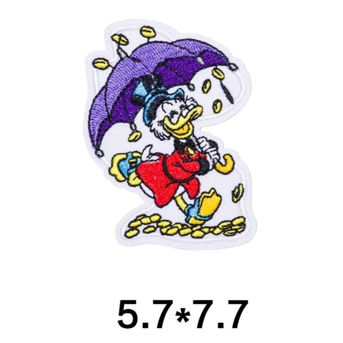 'Scrooge McDuck | Raining Gold Coins 1.0' Embroidered Patch