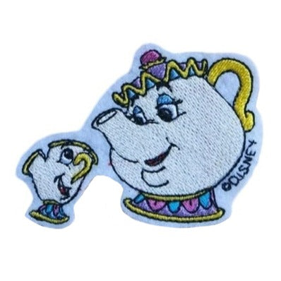 Tale as Old as Time 'Mrs. Potts and Chip' Embroidered Patch