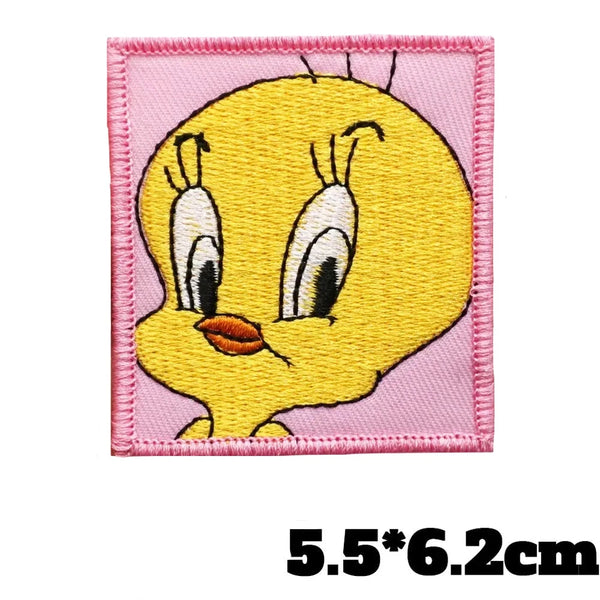 Looney Tunes 'Tweety Bird | Square' Embroidered Patch