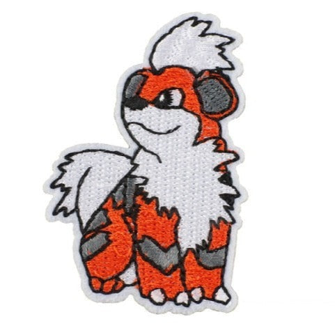 Pocket Monster 'Growlithe' Embroidered Patch