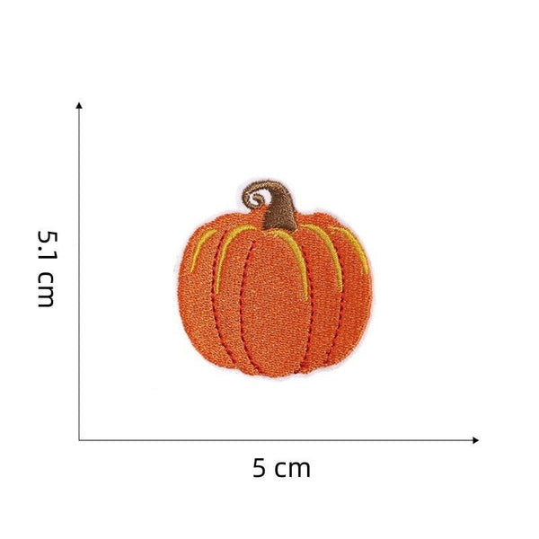 Thanksgiving 'Pumpkin' Embroidered Patch