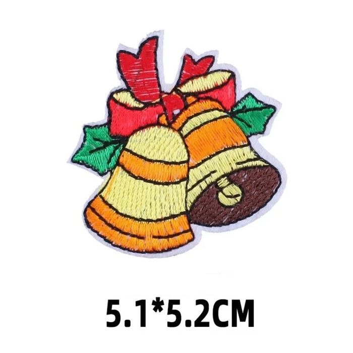 Christmas 'Festive Bells | 1.0' Embroidered Patch