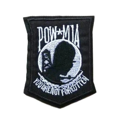 Pow-Mia Flag 'You Are Not Forgotten' Embroidered Patch
