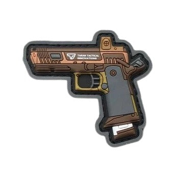 Military Tactical 'TTI Pit Viper Gun' PVC Rubber Velcro Patch