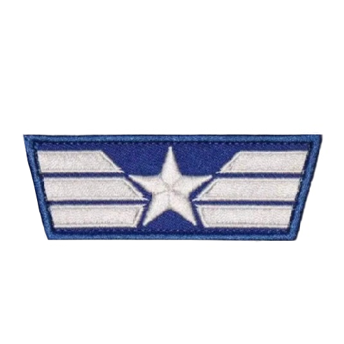 Captain America 'Soldier Chest Star' Embroidered Velcro Patch