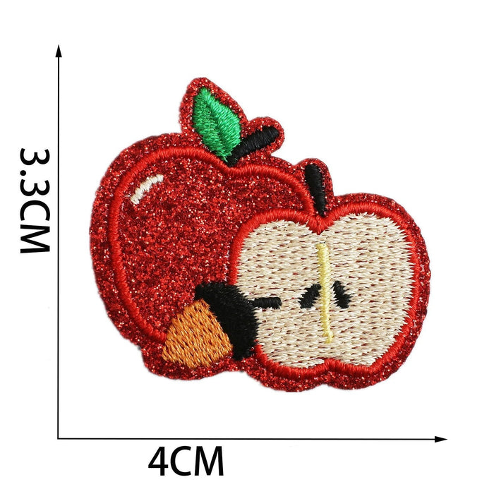 Thanksgiving 'Apple and Acorn' Embroidered Patch