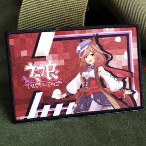 Uma Musume: Pretty Derby 'Matikanetannhauser' Embroidered Velcro Patch