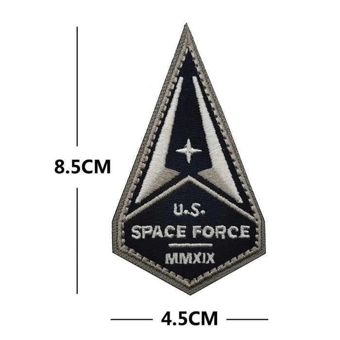 Emblem 'U.S. Space Force MMXIX' Embroidered Velcro Patch