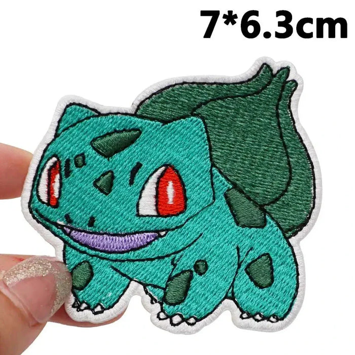 Pocket Monster 'Bulbasaur | Smiling' Embroidered Patch