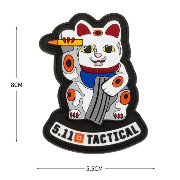 Lucky Cat Tactical 'Maneki Neko' PVC Rubber Velcro Patch