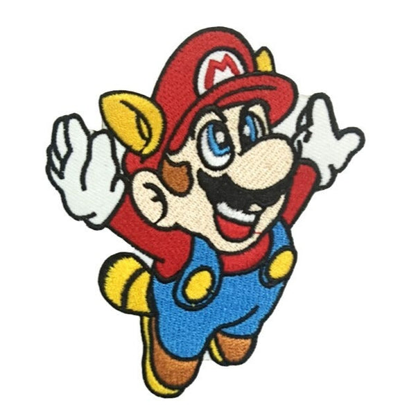 Mushroom Kingdom Bros. 4" 'Mario' Embroidered Patch Set