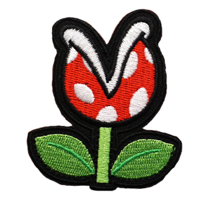 Mushroom Kingdom Bros. 'Piranha Plant | 1.0' Embroidered Patch