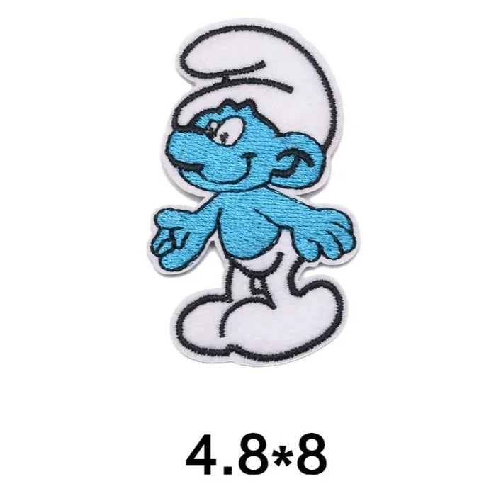 The Smurfs 'Smurf | Waiting' Embroidered Patch