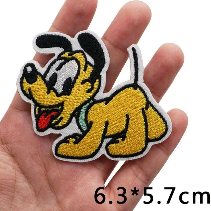 Mickey Mouse 'Baby Pluto' Embroidered Patch