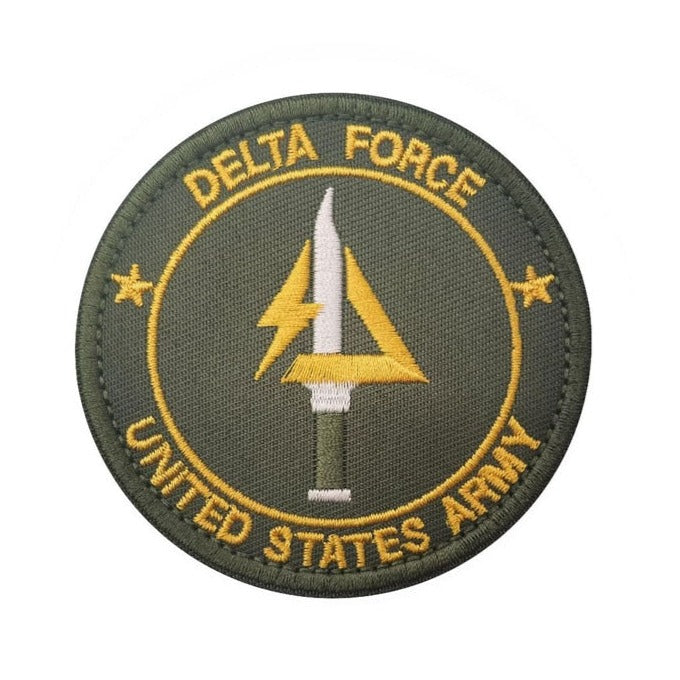 Military 'Delta Force | United States Army' Embroidered Velcro Patch