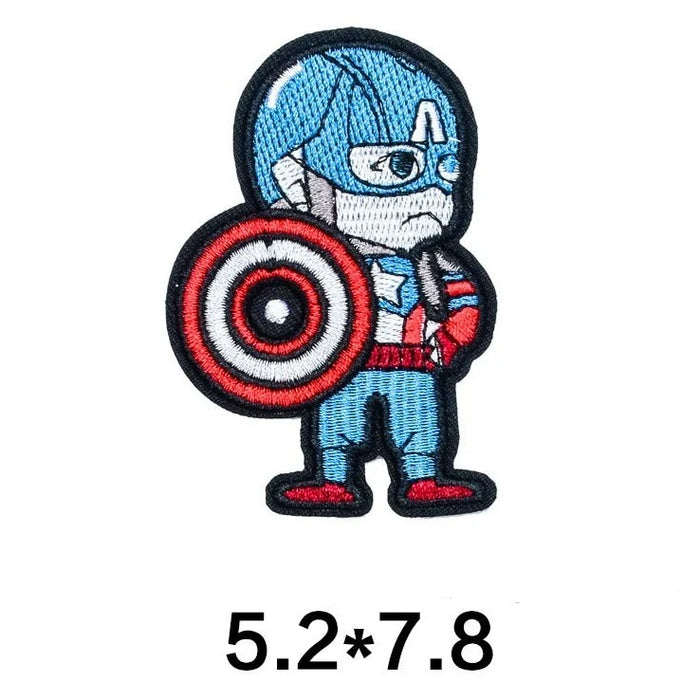 Captain America 'Sad' Embroidered Patch