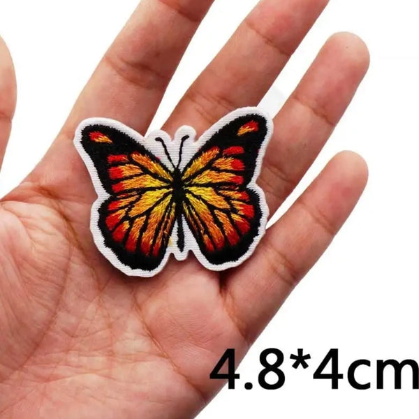 Cute 'Butterfly' Embroidered Patch