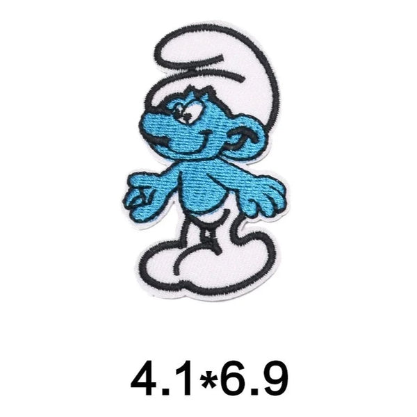 The Smurfs 'Smurf | Waiting' Embroidered Patch