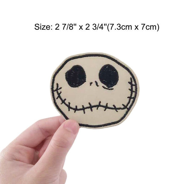 The Nightmare Before Christmas 'Jack | Sad Face' Embroidered Patch