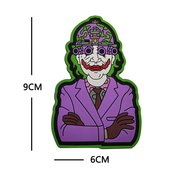 Joker 'Night Vision Goggles' PVC Rubber Velcro Patch