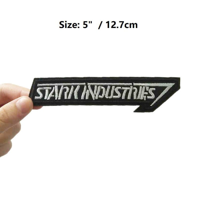 Iron Man 'Stark Industries Logo' Embroidered Patch