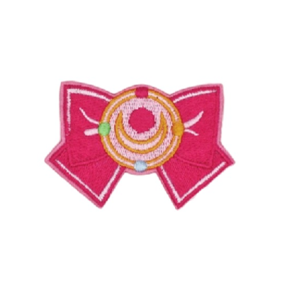 Sailor Moon 'Transformation Brooch | Pink Bow' Embroidered Patch