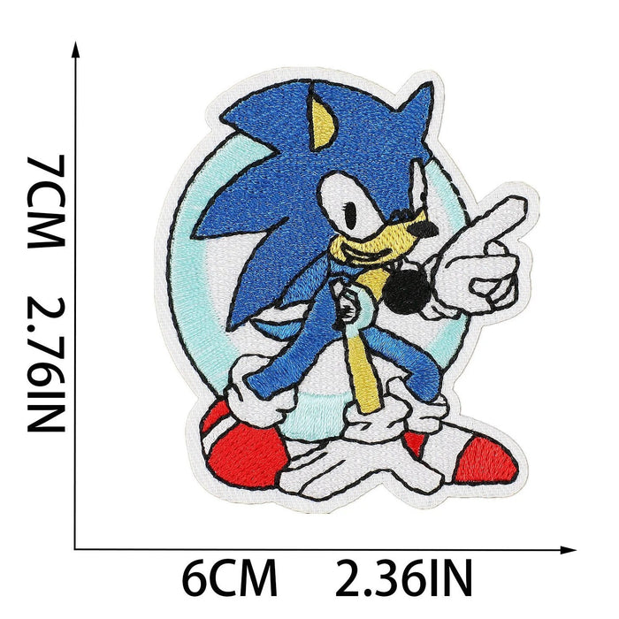 Sonic the Hedgehog 'Sonic | Aiming' Embroidered Patch