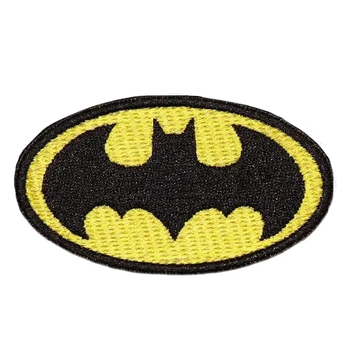 Batman 'Logo | Iconic 1.0' Embroidered Velcro Patch