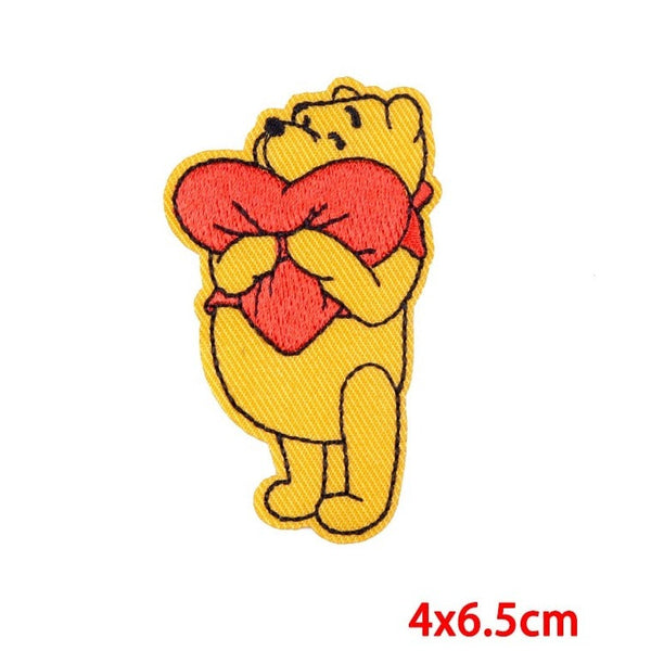 Christopher Robin 'Hugging Heart Pillow' Embroidered Patch