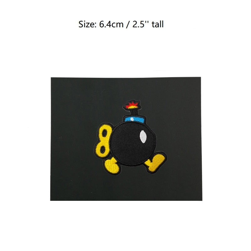 Mushroom Kingdom Bros. 'Bob-omb | Lit Fuse' Embroidered Patch