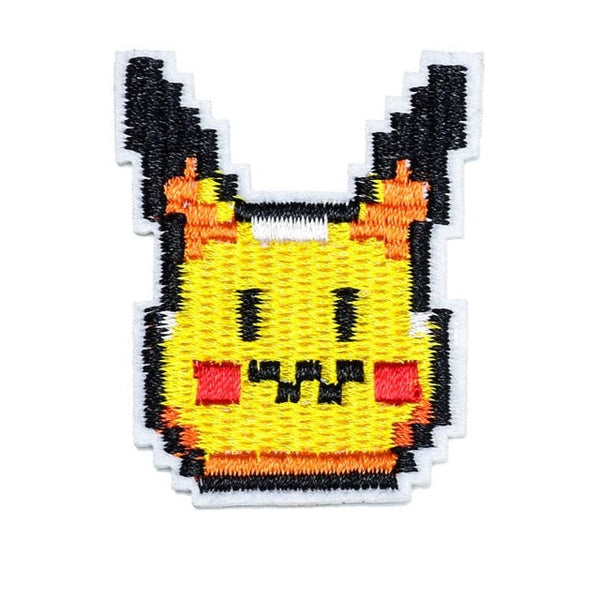 Pocket Monster 'Pikachu | Pixel | 2.0' Embroidered Patch