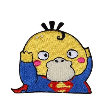 Pocket Monster 'Psyduck x Superman' Embroidered Patch