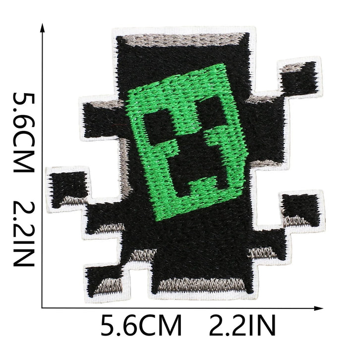 Minecraft 'Creeper In A Wall' Embroidered Patch