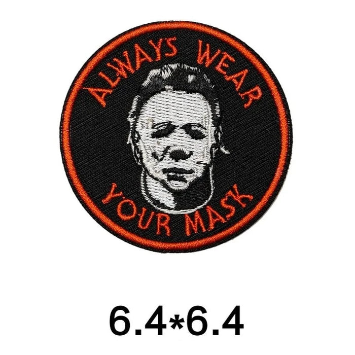 Halloween 'Michael Myers | Always Wear Your Mask' Embroidered Patch
