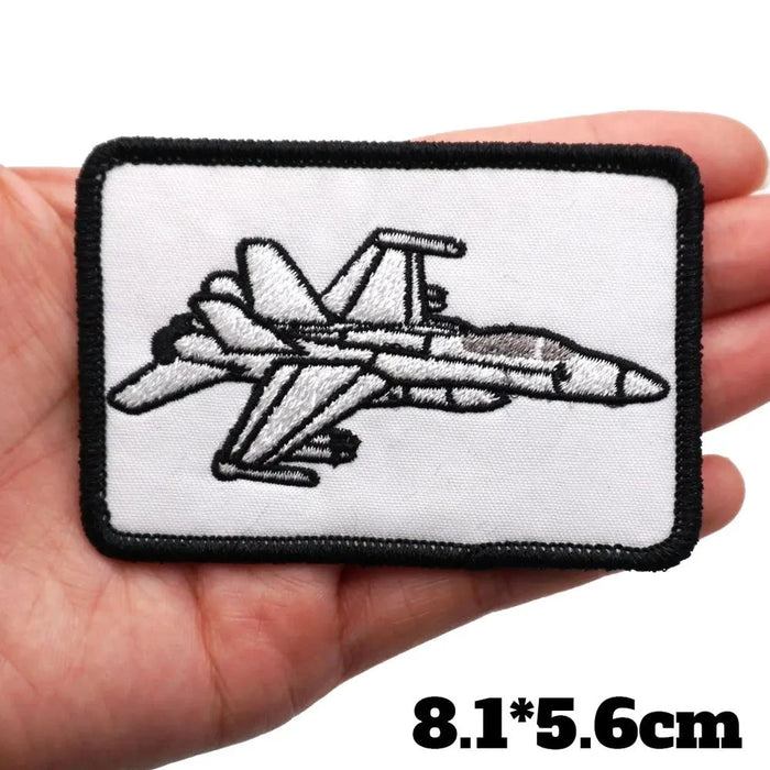 Top Gun 'F-18 Hornet | Square' Embroidered Patch