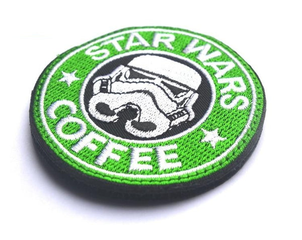 Empire and Rebellion Coffee | Stormtrooper 1.0' Embroidered Velcro Patch