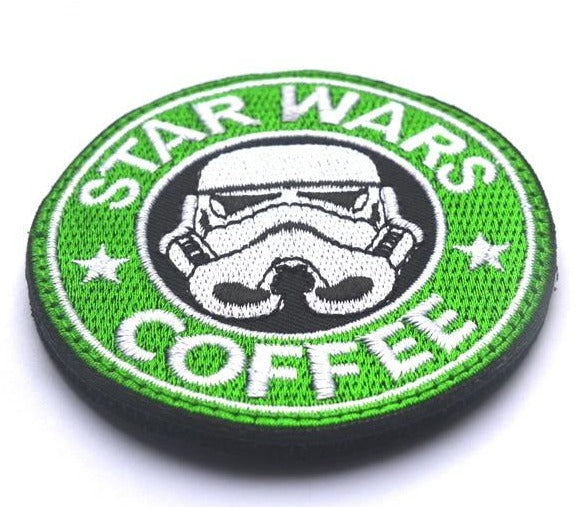 Empire and Rebellion Coffee | Stormtrooper 1.0' Embroidered Velcro Patch