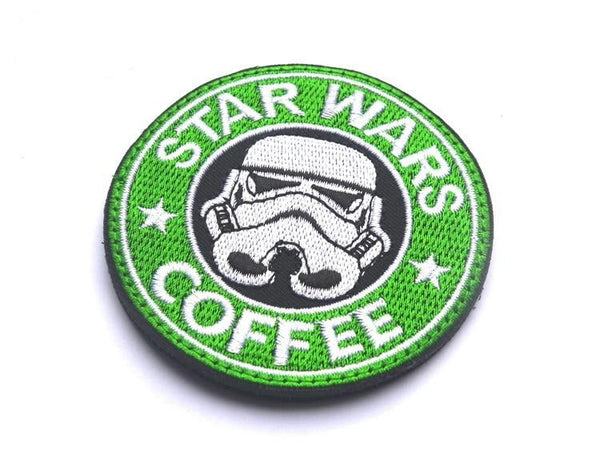 Empire and Rebellion Coffee | Stormtrooper 1.0' Embroidered Velcro Patch