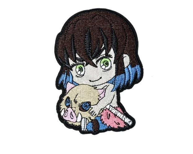 Kimetsu no Yaiba 'Hashibira Inosuke' Embroidered Patch