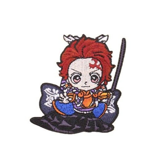 Kimetsu no Yaiba' Tanjiro | Fighting' Embroidered Patch