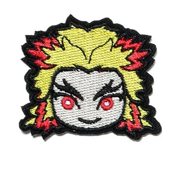 Kimetsu no Yaiba 'Kyojuro Rengoku | Head' Embroidered Patch