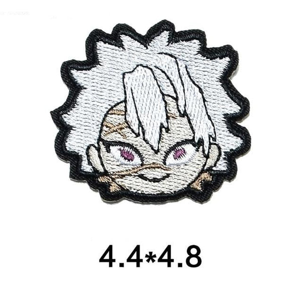 Kimetsu no Yaiba 'Sanemi Shinazugawa | Head' Embroidered Patch