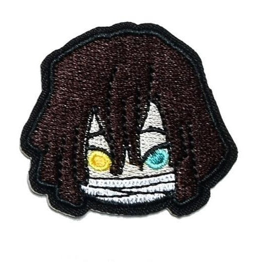 Kimetsu no Yaiba 'Obanai Iguro | Head' Embroidered Patch