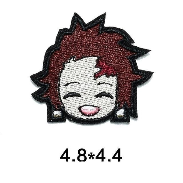 Kimetsu no Yaiba 'Tanjiro Kamado | Head' Embroidered Patch