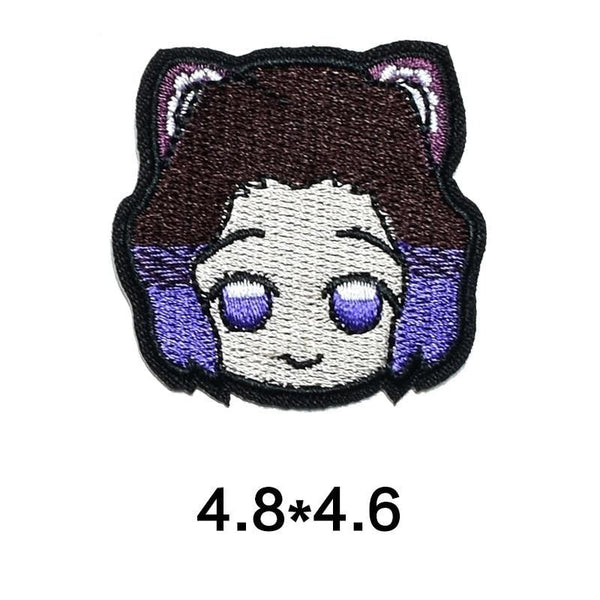 Kimetsu no Yaiba 'Shinobu Kochou | Head' Embroidered Patch